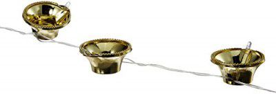 Tucasa Golden Diya String Light - Golden