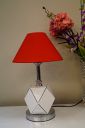 Tucasa Metal Table Lamp with Led in Base...