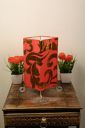 Tucasa Printed Classic Square Table Lamp...