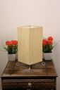 Tucasa Solid Color Classic Square Table Lamp...