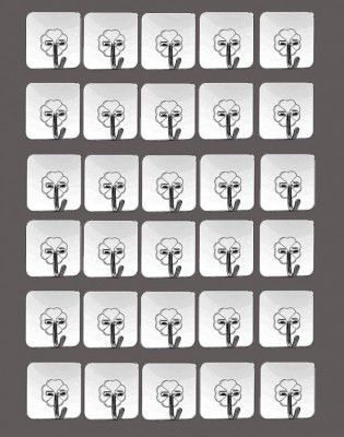 Tuelip Set of 30 Wall Hooks Heavy Duty Hooks for Hanging 10KG (Max) Hook 30 (Pack of 30)