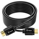 Tukzer 4K HDMI Cable, Support 3D, Ultra HD 4K @60Hz, High-Speed 10.2Gbps Ethernet, Audio Return Channel (15 Feet)...