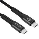 Tukzer 65W Fast Charging Usb Cable Cotton Braided for Smartphones...