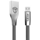 Tukzer Aluminium Plug Slim Micro USB to USB Cable (3.2 ft/1 Mtr) - Grey...