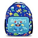 Tukzer Baggita Kids School Bag, Printed Toddler Backpack for Boys Girls, Elementary Preschool Tuition Swimming Travel Multipurpose Bag| Water-Repellent Soft Neoprene (Monster-Blue)...