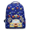 Tukzer Baggita Kids School Bag, Printed Toddler Backpack (Car 55-Royal Blue)...