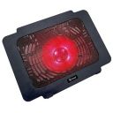 Tukzer Laptop Cooling Pad, Portable Slim Quiet USB Powered Gaming Cooler Stand Chill Mat| 1-Red-LED Fan| USB Powered| 2-Viewing Angles |10-to-15.6-inch laptops, cp2...