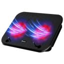 Tukzer Laptop Cooling Pad Stand Riser, Portable Slim Quiet USB Powered Gaming Cooler Chill Mat| 2-Red-LED Fans| USB Powered| 2-Viewing Angles |10-to-15.6-inch laptops...