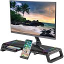 Tukzer Monitor Stand Riser Foldable Monitor Stand with Drawer Storage (T18)...