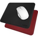 Tukzer Vegan PU Leather Mouse Pad for Laptop Notebook Gaming Computer (9.8 X 8.2 Inch | Black-Red)...