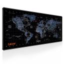 Tukzer World Map Extended Gaming Mouse Pad...
