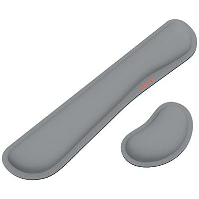 Tukzer Wrist Rest Pad, Mouse Wrist Cushion Support | Grey
