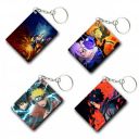 TULOSTA Premium (Pack of 4) Anime Printed Keychain For Bike, Scooty, Car, Acrylic Keyholder...