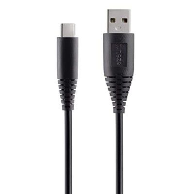 tunez C20 USB Type C to USB A 2.0 Male Cable with 1 Meter Long and 3 A compatible (Black)