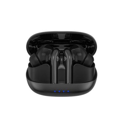 tunez Elements E01 True Wireless Earbuds - Bluetooth V5.3, (Black)
