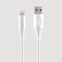 tunez L10 Data Cable for iPhone, iPad and iPod with 2.4A and 1 meter Long,480Mbps Data Transfer rate(White)...