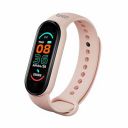 tunez Swastha S30 Smart Band Watch with 1.1 inch IPS LCD Display,14 Days Battery Life,24/7 Heart Rate and Sleep , USB Charging and Compatible with All Android and iOS Devices (Pink), Extra Large...