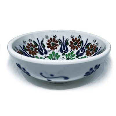 TURKCERAMICS Handmade Turkish Bowl/Serving Bowl for Kitchen