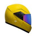 Turtle Helmet F1 Smooth Design with Scratch Resistive Rainbow Visor & Hard Shell ABS Plastic Full Face Helmet- Parent...