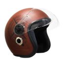 Turtle Helmet Star with Visor Open Face Design with Scratch Resistive Clear Visor & Hard Shell ABS Plastic Helmet-Parent...