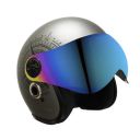 Turtle Helmet Star with Visor Open Face Design...