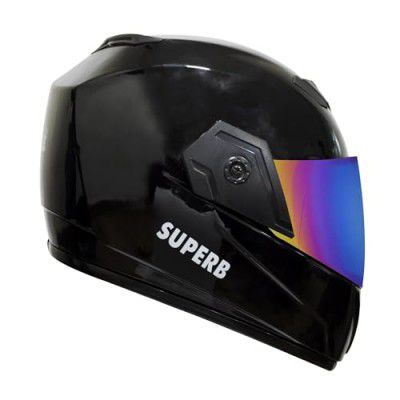 Turtle Helmet Superb Ventilated Design with Scratch Resistive Rainbow Visor Hard Shell ABS Full Face Helmet-Parent