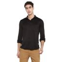 Turtle Men Black Solid Slim Fit Formal Shirts...