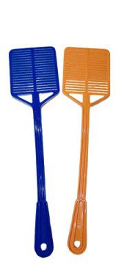 Turtuls Group Turtulsgroup Plastic Square Shaped Pest Control Fly Swatter Multicolour Pack Of 2