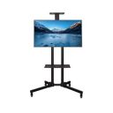 TV Stand with Wheels for 32-70 Inch TV Display Stand Rolling TV Cart Trolley Mobile Movable TV Bracket...