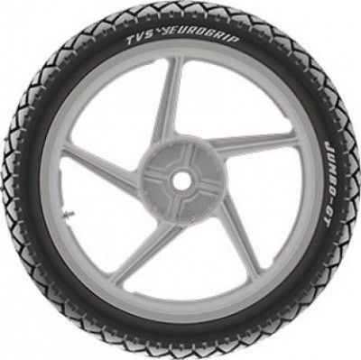 TVS Eurogrip Jumbo - GT 90/100 - 10 53 Front & Rear Two Wheeler Tyre (Street, Tube)