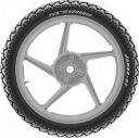 TVS Eurogrip Jumbo - GT 90/100 - 10 53 Front & Rear Two Wheeler Tyre (Street, Tube)...