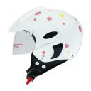 TVS Helmet Kids HF Starry Sky White_Pink_Yellow 2X Small...