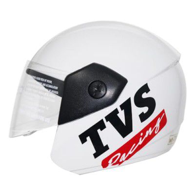 TVS Racing Kids Graphics Half face Helmet White XS