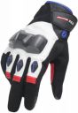 TVS Racing Riding Gloves (White Black)...