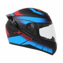 TVS XPOD Aerodynamic Helmet for Men-ISI Certified, Ultrawide Visor, Quick Release Strap-Premium Bike Helmet with Enhanced Air Circulation (Blue Red Dual Tone-L)...