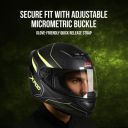 TVS XPOD Aerodynamic Helmet for Men-ISI DOT Certified...