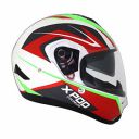TVS XPOD Primus Helmet for Men-Dual Visor, ISI DOT Certified, EPS Impact Absorption-Premium Bike Helmet for Safety & Comfort (White-XL)...