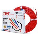 TWC Active Single Core Electrical Wire | Red, 180 Meter, 0.75 SQ.MM....