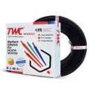 TWC Advance Black 0.75 SQMM 45 METER | Copper Wire | HRFR (Heat Resistant Flame Retardant)...