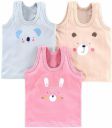 TWINKLE CRAFT Vest For Baby Boys & Baby Girls Pure Cotton (Multicolor, Pack of 3)...