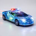 twist n turn 3D Police Friction Car Toy with Lights & Music...