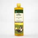 Two Brothers Organic Farms Sunflower Oil Cold-Pressed Plastic Bottle Sunflower Oil Plastic Bottle  (1 L)...