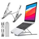Tygot 6 Angles Adjustable Portable Tabletop Laptop Stand Holder Compatible (Grey)...