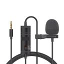Tygot T-M1 Auxiliary Omnidirectional Lavalier Clip On Collar Microphone...