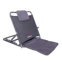 TYNOR Bed Back Rest |Back Rest Bed Chair for Comfort & Support | for Reading & Relaxation | Foldable & Portable | Universal Size, 1 Unit (Grey)...