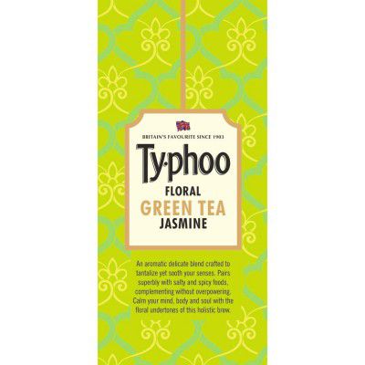 Typhoo Floral Jasmine Green Tea Bags (25 Tea Bags)