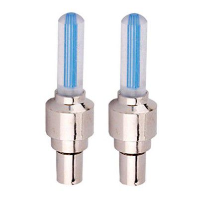 Tyre Valve Cap LED Bulbs for Bikes (Pack of 2)