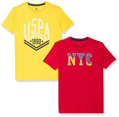 U.S. POLO ASSN. Boys Regular T-Shirt