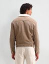 U.S. Polo Assn. Denim Co. Men's Slim Fit Corduroy Sherpa Jacket...