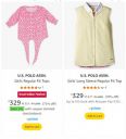 U.S. POLO ASSN. Girls Clothing up to 78% off...